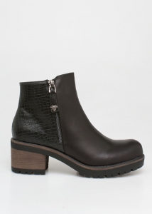 Dusty Ankle Boot, Μαύρο -