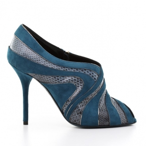 Γυναικεία Παπούτσια Dolce & Gabbana-Δέρμα Καστόρι Και Δέρμα Φίδι
