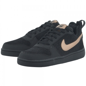 Nike - Nike Court Borough Low Premium Shoe 861533002-3 - Μαυρο