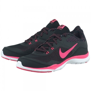 Nike - Nike Flex Trainer 5 Print 749184018-3 - Μαυρο/φουξια