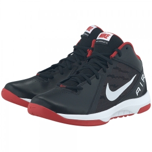 Nike - Nike The Air Overplay Ix Basketball Shoe 831572004-3 - Μαυρο/κοκκινο