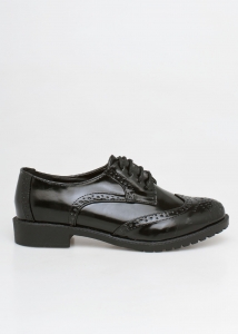 Patty Oxford Shoe, Μαύρο